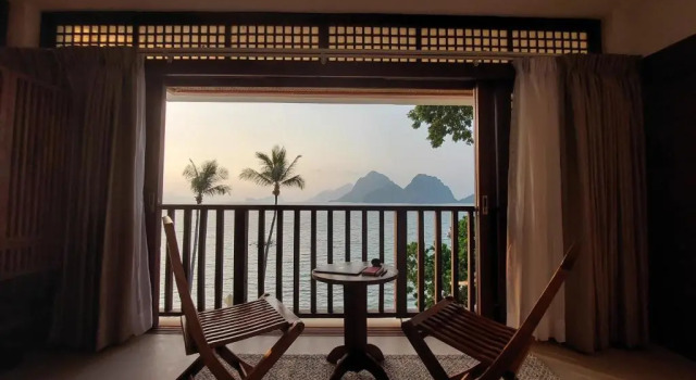 Двухместный номер Deluxe с видом на море Mua Tala Hotel El Nido