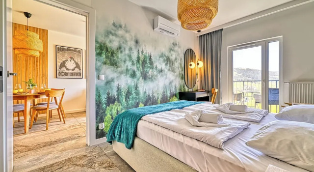 Апартаменты с балконом Apartamenty Sun & Snow IzerSKI Resort