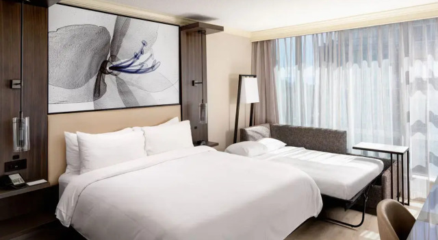 Двухместный номер Standard с балконом и с видом на город Victoria Marriott Inner Harbour
