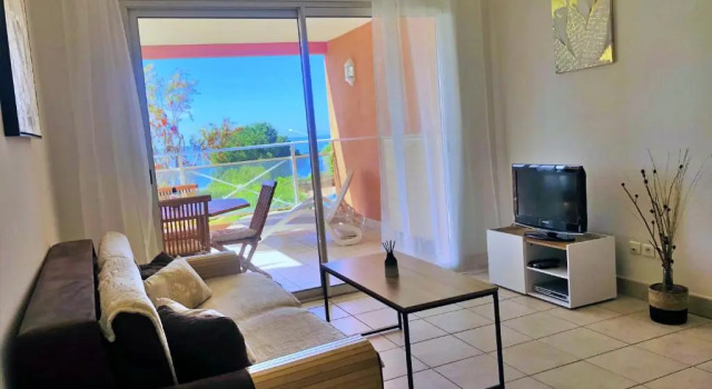 T2 Vue Mer - Résidence Les Sanguinaires, Rezerwuj Apartament Hotele w Korsyka z parkingiem, Parking