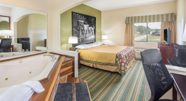 Люкс Deluxe Super 8 by Wyndham Duson Lafayette West Area