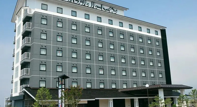 Кровать в общем номере (женский номер) Hotel Route Inn Wajima