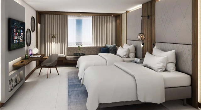 Двухместный номер Deluxe с видом на город Mostar Marriott Hotel