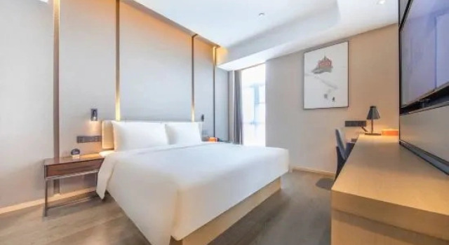 Двухместный люкс Atour Hotel Zhuhai Tangjiawan University Jinding Plaza