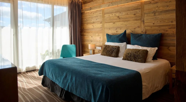 Superior Doppel Zimmer mit Balkon Hôtel Le Grand Tétras