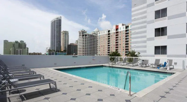Одноместный люкс Fairfield Inn & Suites By Marriott Fort Lauderdale Downtown/Las Olas
