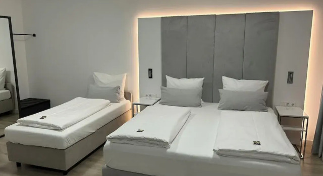 Номер Premium zzzpace Smart-Hotel Bielefeld Zentrum