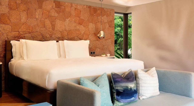 Двухместная вилла Pool Hillside с видом на сад Raffles Seychelles
