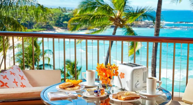 Номер Standard с видом на океан Mauna Kea Beach Hotel, Autograph Collection