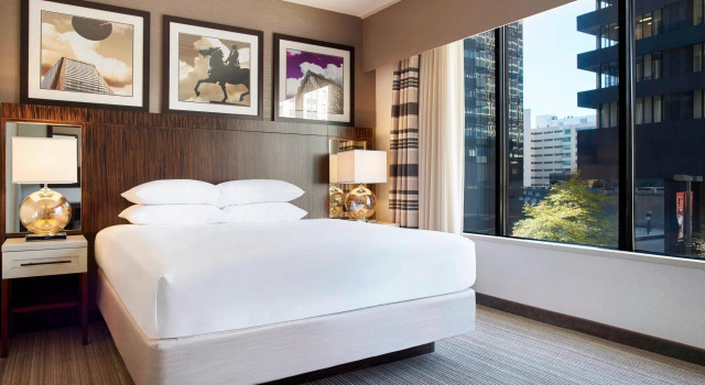 Двухместный люкс Sonesta Hotel Baltimore Inner Harbor