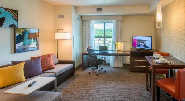 Двухместный люкс c 1 комнатой Residence Inn by Marriott Philadelphia Great Valley/Malvern