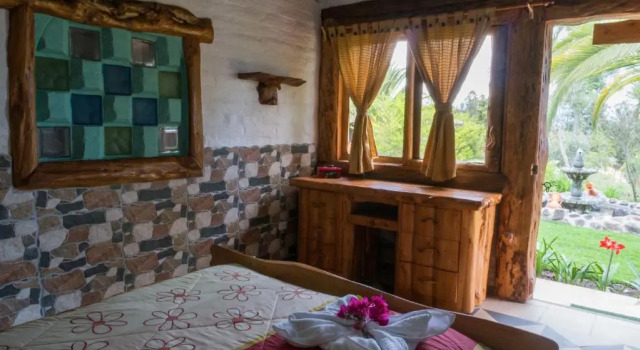 Одноместный номер Standard с видом на сад Zaysant Ecolodge