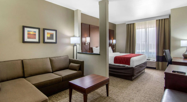 Двухместный люкс Comfort Inn & Suites Shawnee - Kansas City