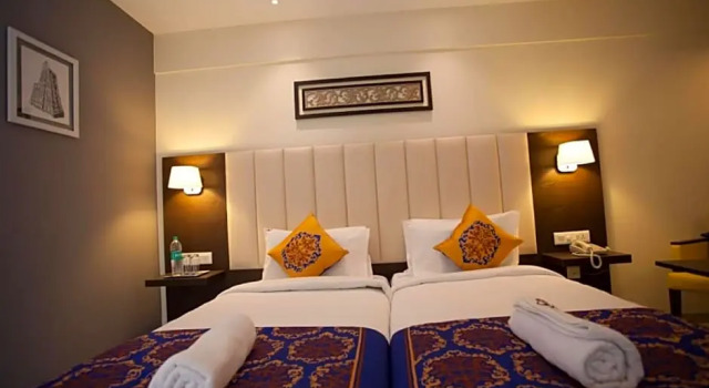 Номер Deluxe Hotel Ganpat Grand, Palani