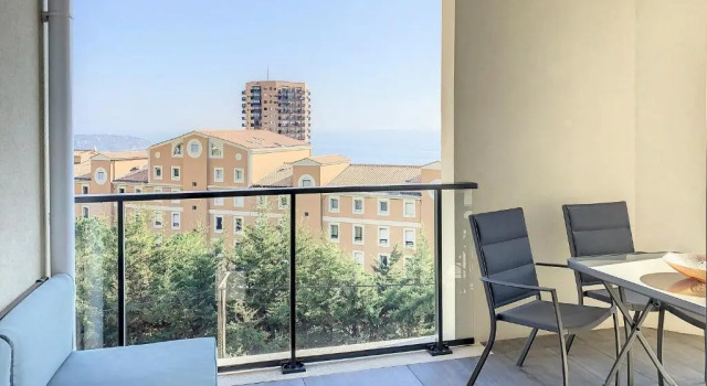 Sea view and terrasse near Monaco