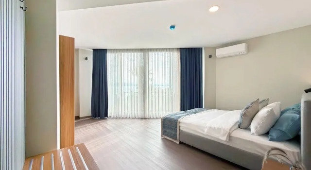 Двухместный номер Standard с балконом и с видом на море Silver Bay Club House