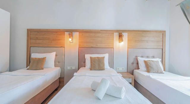 Трёхместный номер Superior с балконом и с видом на сад Alexander The Great Resort & Spa