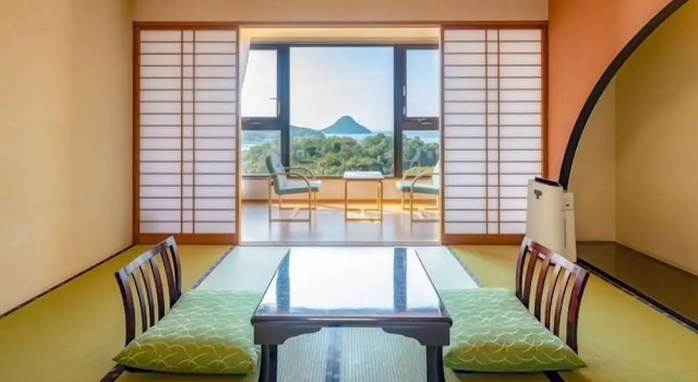 Номер Superior с видом на океан Ooedo Onsen Monogatari Amakusa Hotel Kameya