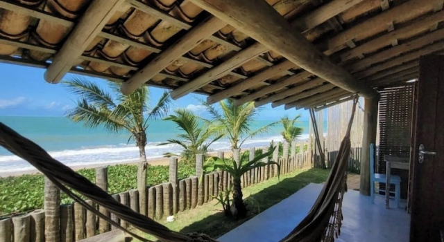 Шале Superior с видом на море Pousada San Antonio Praia