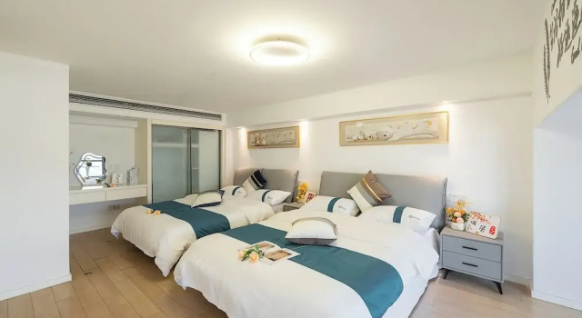 Shanghai Hills & Wanye Spacious Family Suites, Varaa Hotelli Putuo 