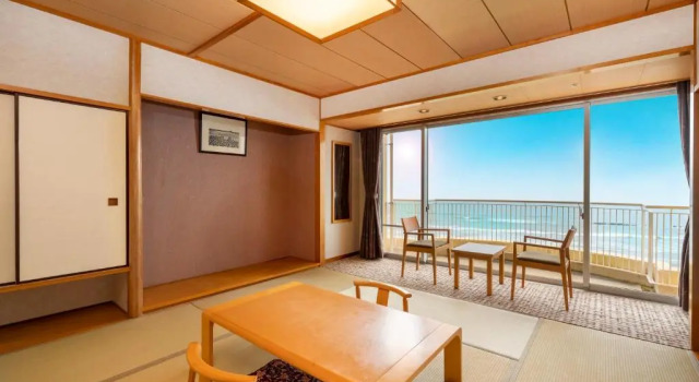 Четырёхместный номер Standard KAMENOI HOTEL Kujukuri