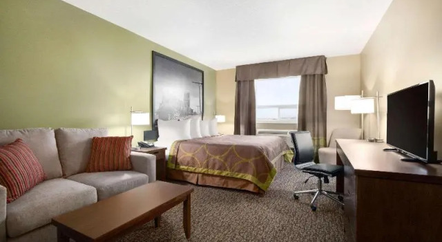 Standardowy jednoosobowy pokój Super 8 by Wyndham Regina