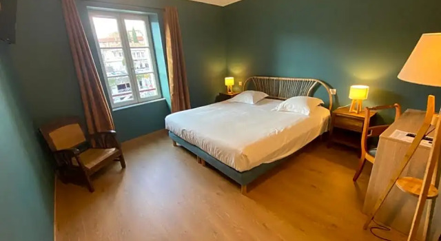 O podwyższonym standardzie pokój Hotel Le Miredames