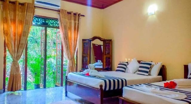 Трёхместный номер Deluxe Sigiri Thilanka Rest Sigiriya