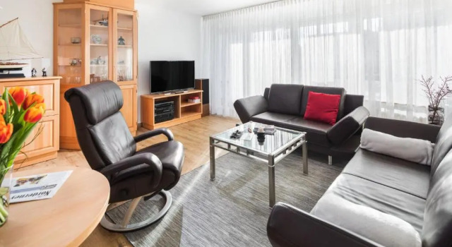Апартаменты с 2 комнатами с балконом Ferienhaus Papenfuß
