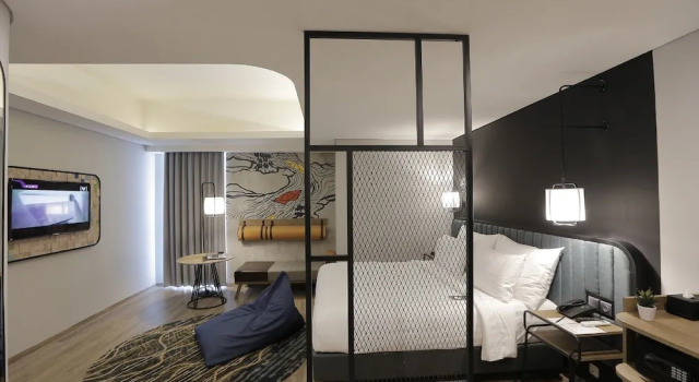 Habitación doble De ejecutivo Luminor Hotel Purwokerto By WH