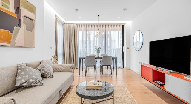 Апартаменты Standard Boutique 2 Bed King's Cross Modern Apartment