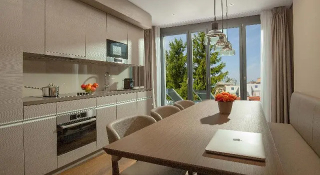 Семейный номер Standard с 2 комнатами с балконом Acasa Suites Hotel Zurich Oerlikon