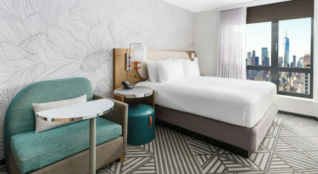 Двухместная студия с видом на город TownePlace Suites by Marriott New York Manhattan/Chelsea