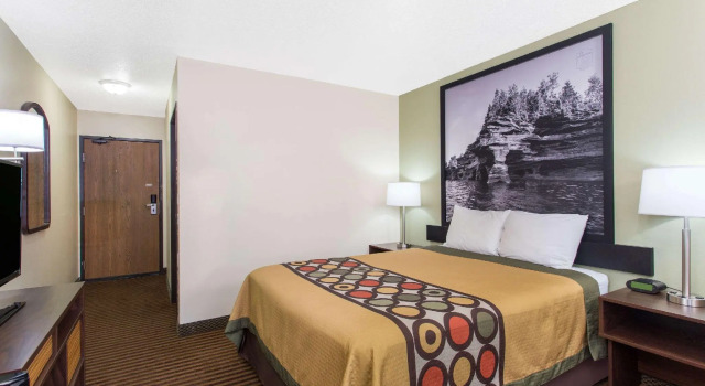 Двухместный номер Standard Super 8 by Wyndham Eau Claire I-94