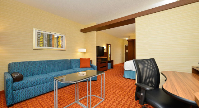 Двухместная студия Fairfield Inn & Suites by Marriott Elmira Corning