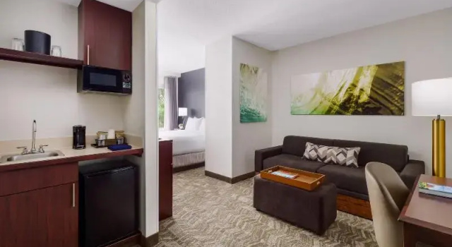 Шестиместный люкс SpringHill Suites by Marriott Manchester-Boston Regional Airport