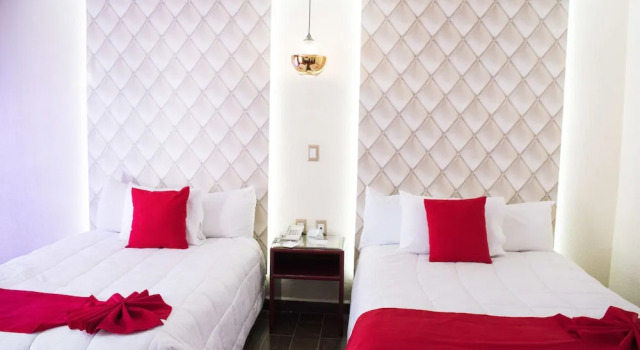 Habitación cuádruple Business Hotel Medrano Temáticas and Business Rooms Aguascalientes