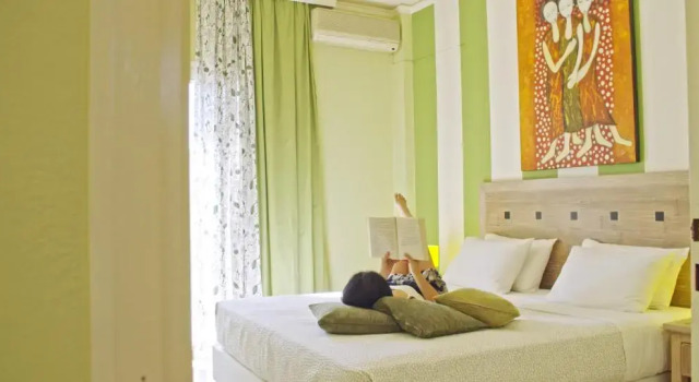 Четырёхместный номер Standard с видом на сад Waterlily Hotel Apartments