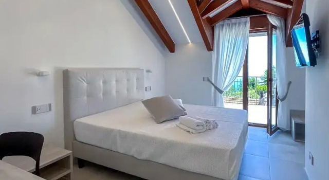 Двухместный номер Deluxe с балконом и с видом на море Casa Milly