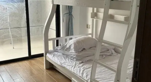 Семейный люкс Luxury с 3 комнатами с видом на море Nanhai Mingzhu Sea View Resort Homestay