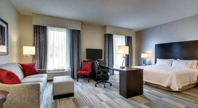 Люкс Hampton Inn & Suites Greenville Airport