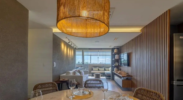 Апартаменты Premium Cobertura Beira-Mar | 4 Quartos | Varanda Gourmet e Churrasqueira | Barra Bali | Destino BSM 418