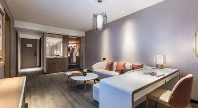 Люкс Crystal Orange Hotel Nanjing Zhongshanling Scenic Area Qilinmen Subway Station