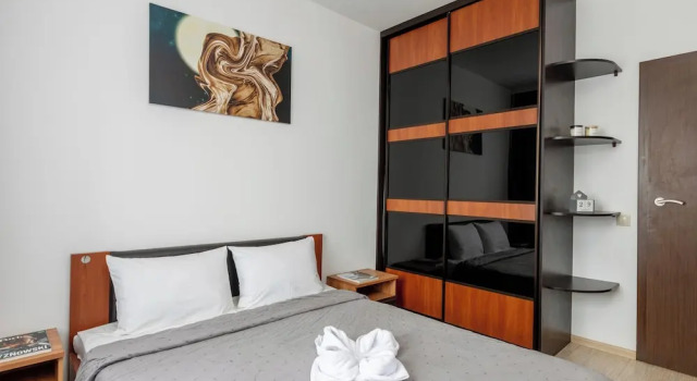 Modern 3-rooms apartment Musical Theater, Забронировать Апартаменты/квартира Минск Минская область, рядом с Вокзальная