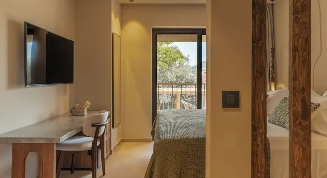 Двухместный номер Standard с балконом и с панорамным видом Eleonas Boutique Hotel & Spa