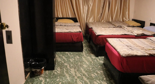 Кровать в общем номере Wake Up! Cairo Hostel