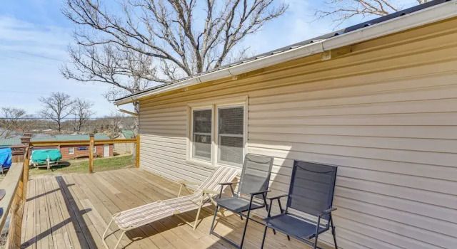< 1/2 Mi to Marina: Missouri Lake Getaway, Réserver Maison de vacances Warsaw Missouri