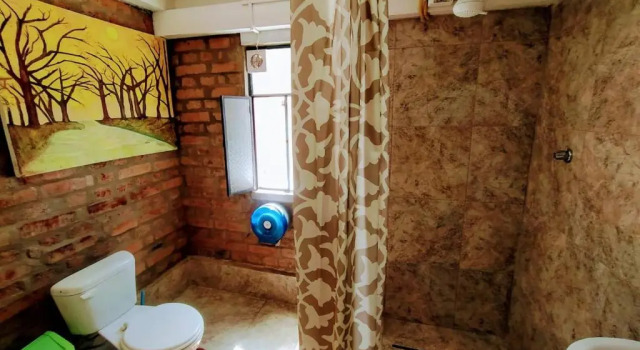 Кровать в общем номере Galapagos Natural Life Hostel