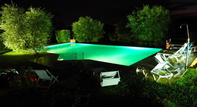 Апартаменты с видом на бассейн Agriturismo le Due Querce