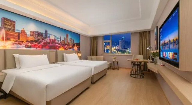 Двухместный номер Deluxe Vienna Hotel Changde Wuling Avenue